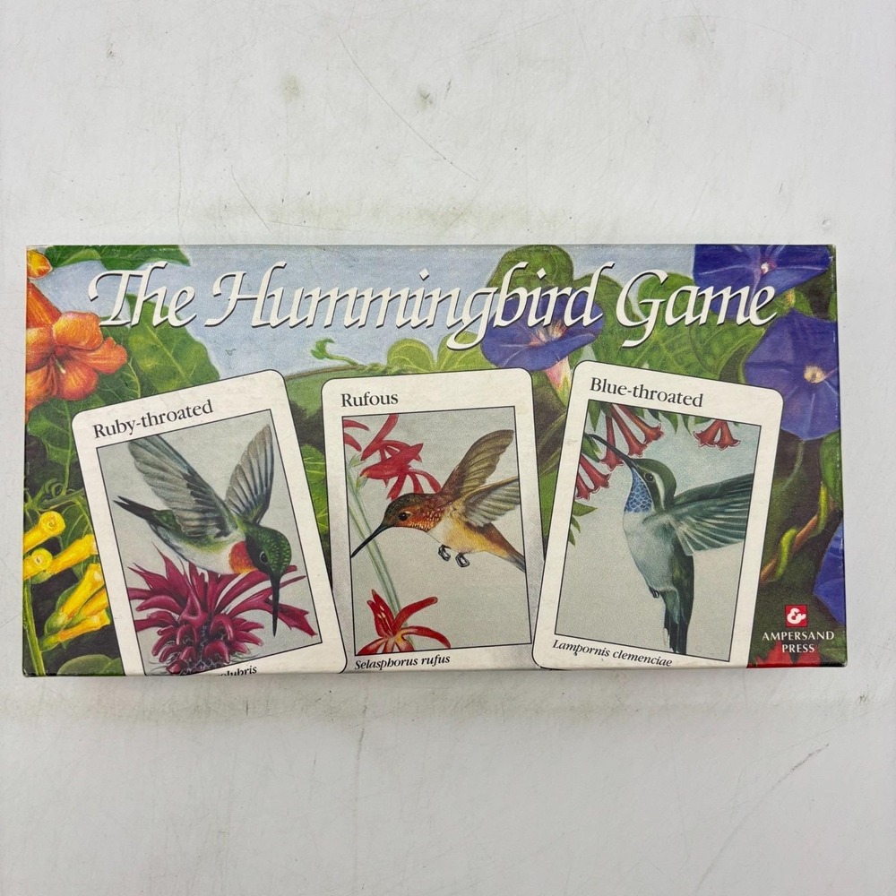 The Hummingbird Game COMPLETE Ampersand Press Science Animals Homeschool Birds
